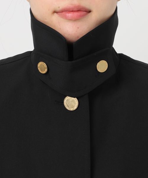 Spick & Span（スピックアンドスパン）の「TRADITIONAL WEATHERWEAR 別注LINTON *（ステンカラーコート・レディース・ベージュ/ブラック・34）」の22枚目の写真