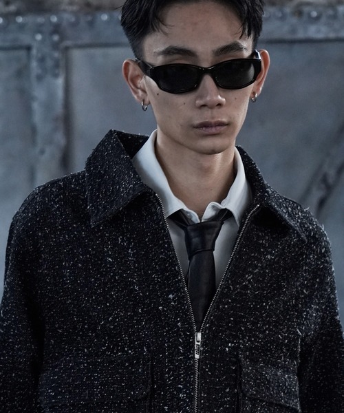 LANDNESS（ランドネス）の「【LANDNESS/ランドネス】NEP DENIM ZIP JACKET/ネップデニムジップジャケット（デニムジャケット・メンズ・ブラック/インディゴブルー・S/M/L）」の21枚目の写真