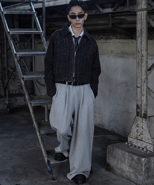 LANDNESS（ランドネス）の「【LANDNESS/ランドネス】NEP DENIM ZIP JACKET/ネップデニムジップジャケット（デニムジャケット・メンズ・ブラック/インディゴブルー・S/M/L）」の22枚目の写真