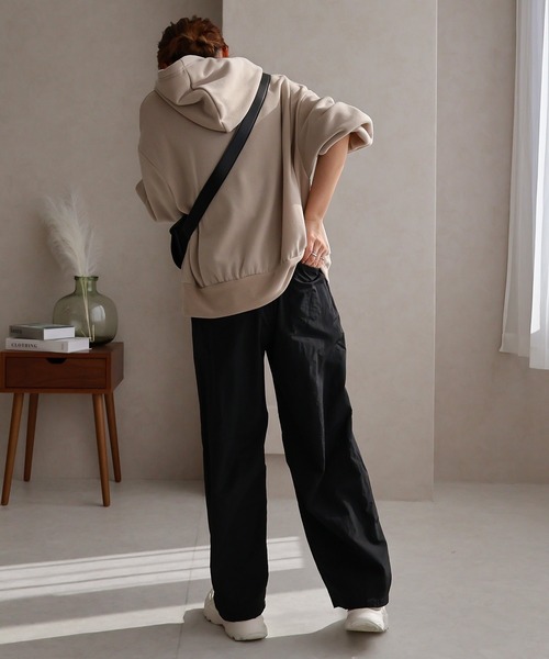 Social GIRL(ソーシャルガール)の「【SL】【Social GIRL】【it】ナイロンカーブパンツ(その他パンツ・レディース・ブラック・M)」の5枚目の写真