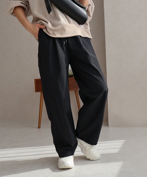 Social GIRL(ソーシャルガール)の「【SL】【Social GIRL】【it】ナイロンカーブパンツ(その他パンツ・レディース・ブラック・M)」の10枚目の写真