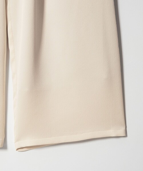 EMMEL REFINES（エメルリファインズ）の「＜EMMEL REFINES＞EM ハンマーサテン イージー パンツ（その他パンツ・レディース・ナチュラル/ダークブラウン・S/M）」の15枚目の写真