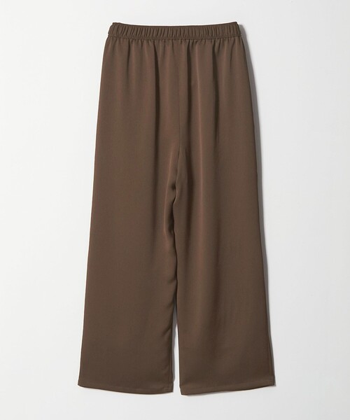 EMMEL REFINES（エメルリファインズ）の「＜EMMEL REFINES＞EM ハンマーサテン イージー パンツ（その他パンツ・レディース・ナチュラル/ダークブラウン・S/M）」の17枚目の写真