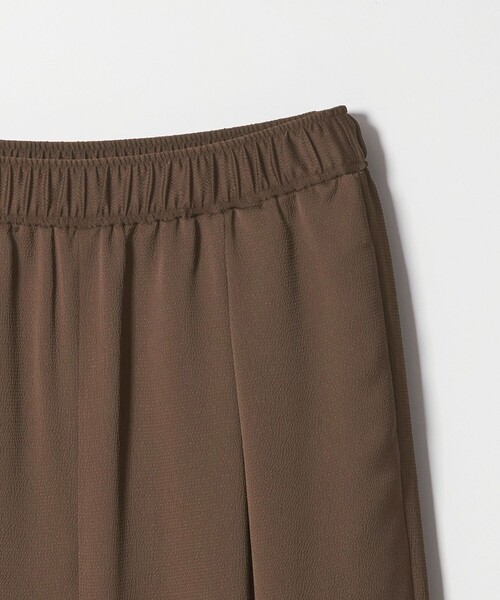EMMEL REFINES（エメルリファインズ）の「＜EMMEL REFINES＞EM ハンマーサテン イージー パンツ（その他パンツ・レディース・ナチュラル/ダークブラウン・S/M）」の18枚目の写真