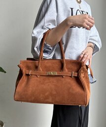 DouDou | 【WEB限定】スエードベルト付バッグ(ショルダーバッグ)