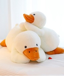 Port（ポート）の「【 Port / ポート 】 まんまるアヒルの ふわふわクッション ( 90cm )（クッション/クッションカバー）」