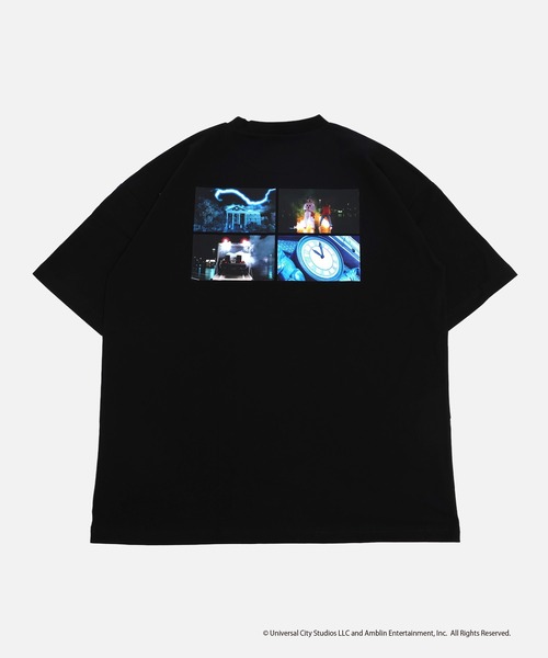 JAM & LINK(ジャムアンドリンク)の「〈バック・トゥ・ザ・フューチャー〉半袖Tシャツ(Tシャツ/カットソー・メンズ・ブラック・LARGE/MEDIUM)」の2枚目の写真