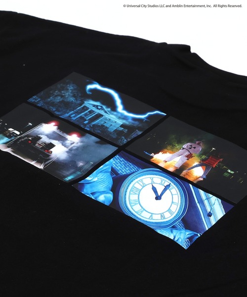 JAM & LINK(ジャムアンドリンク)の「〈バック・トゥ・ザ・フューチャー〉半袖Tシャツ(Tシャツ/カットソー・メンズ・ブラック・LARGE/MEDIUM)」の6枚目の写真