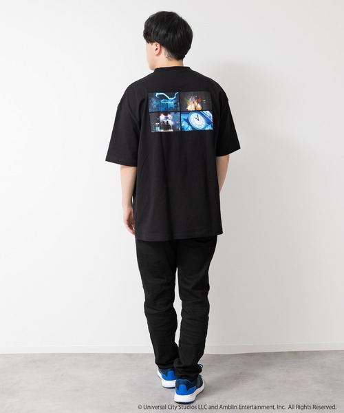 JAM & LINK(ジャムアンドリンク)の「〈バック・トゥ・ザ・フューチャー〉半袖Tシャツ(Tシャツ/カットソー・メンズ・ブラック・LARGE/MEDIUM)」の11枚目の写真