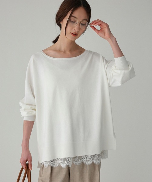 BABYLONE（バビロン）の「レースキャミソール（キャミソール・レディース・ホワイト/ブラック・フリー）」の15枚目の写真