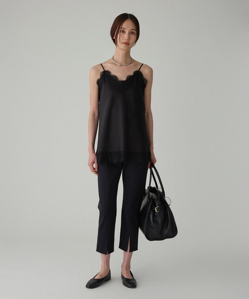 BABYLONE（バビロン）の「レースキャミソール（キャミソール・レディース・ホワイト/ブラック・フリー）」の8枚目の写真