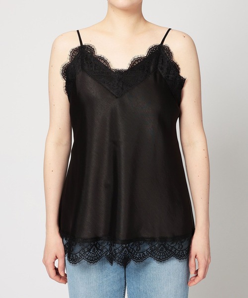 BABYLONE（バビロン）の「レースキャミソール（キャミソール・レディース・ホワイト/ブラック・フリー）」の19枚目の写真