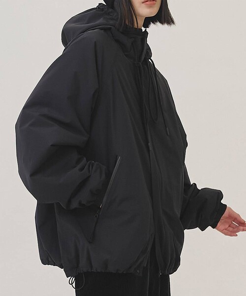 TODAYFUL（トゥデイフル）の「【TODAYFUL/トゥデイフル】Hoodie Puff Jacket/フーディーパフジャケット（ブルゾン・レディース・キナリ/ブラック・38/36）」の10枚目の写真