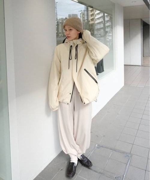 TODAYFUL/トゥデイフル】Hoodie Puff Jacket/フーディーパフジャケット