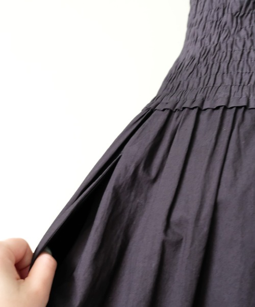 DOLLUPOOPS(ドールアップウップス)の「Lace Shirring Skirt(レースシャーリングスカート)(スカート・レディース・ブラウン/ブラック/カーキ・FREE)」の7枚目の写真