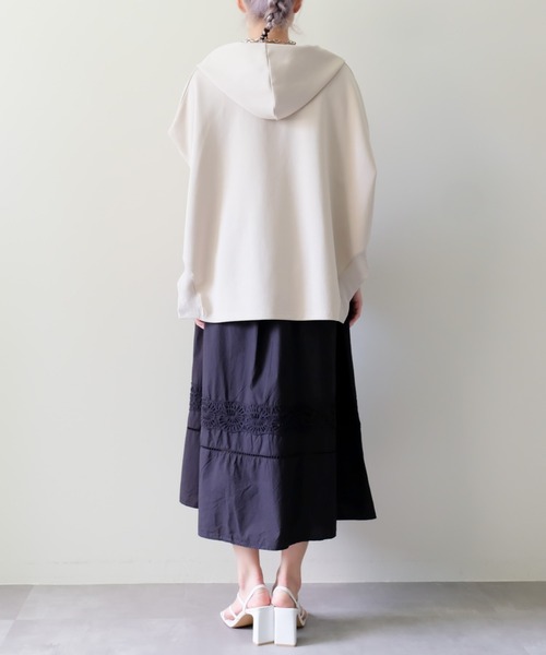DOLLUPOOPS(ドールアップウップス)の「Lace Shirring Skirt(レースシャーリングスカート)(スカート・レディース・ブラウン/ブラック/カーキ・FREE)」の10枚目の写真