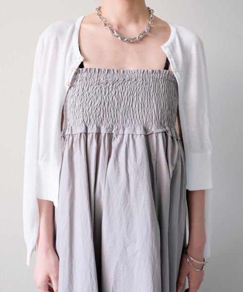 DOLLUPOOPS(ドールアップウップス)の「Lace Shirring Skirt(レースシャーリングスカート)(スカート・レディース・ブラウン/ブラック/カーキ・FREE)」の12枚目の写真
