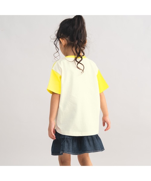 ami amie(アミアミ)の「*綿100%*テディベアTシャツ(Tシャツ/カットソー・レディース・イエロー/オフホワイト・フリー)」の8枚目の写真