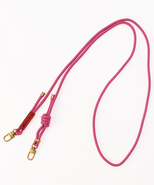 Topologie(トポロジー)の「Topologie/トポロジー 6mm ROPE STRAP【ストラップ単体】(スマホグッズ・メンズ・ピンク/ブラック/オリーブ・ONE SIZE)」の4枚目の写真