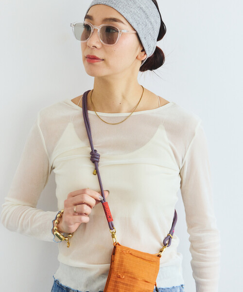 Topologie(トポロジー)の「Topologie/トポロジー 6mm ROPE STRAP【ストラップ単体】(スマホグッズ・メンズ・ピンク/ブラック/オリーブ・ONE SIZE)」の20枚目の写真