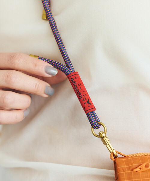 Topologie(トポロジー)の「Topologie/トポロジー 6mm ROPE STRAP【ストラップ単体】(スマホグッズ・メンズ・ピンク/ブラック/オリーブ・ONE SIZE)」の21枚目の写真