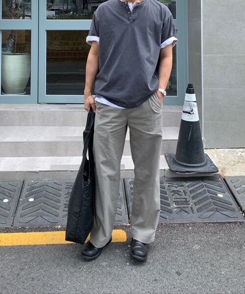 FABREGAT（ファブレガ）の「クリップスワンタックカーブパンツ（アッシュブラウン）（その他パンツ・レディース・その他・1/2/3）」の4枚目の写真