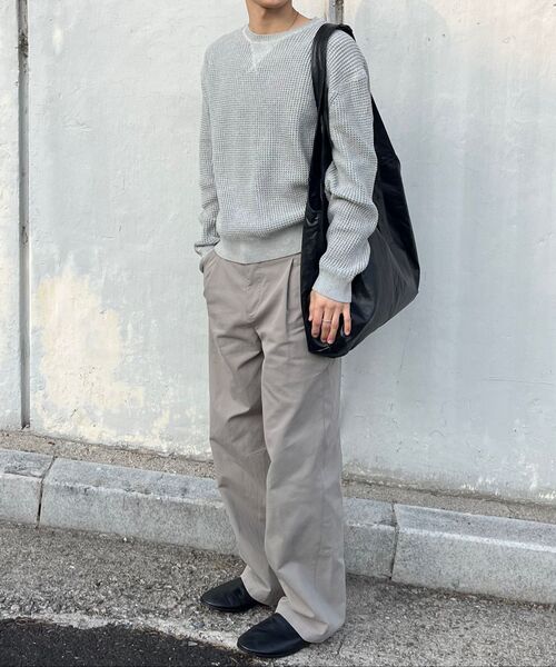 FABREGAT（ファブレガ）の「クリップスワンタックカーブパンツ（アッシュブラウン）（その他パンツ・レディース・その他・1/2/3）」の7枚目の写真