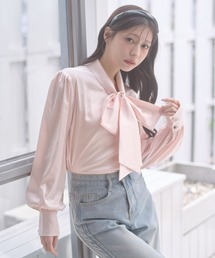 bow tie blouse / ボウタイブラウス