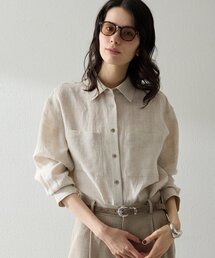 スキッパージョーゼットブラウス（シャツ/ブラウス）｜Whim Gazette