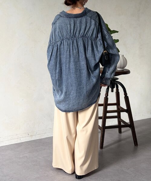 Chez toi（シェトワ）の「とろみイージーパンツ（その他パンツ・レディース・ブラック/グリーン/ベージュ・FREE）」の21枚目の写真