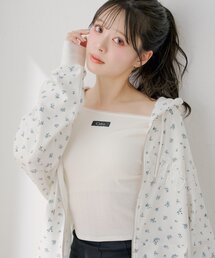 メッシュトップス」に該当するホワイト/白色系のファッション通販