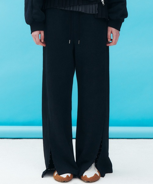 LE CIEL BLEU（ルシェルブルー）の「トラックパンツ / Track Pants（その他パンツ・レディース・グレー/ブラック/ピンク・36/38）」の9枚目の写真