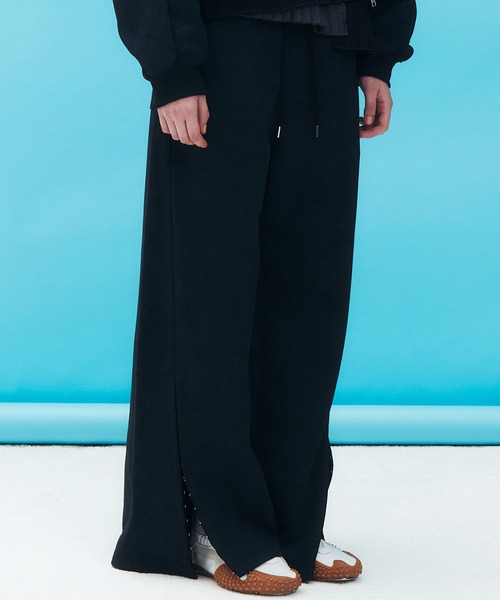 LE CIEL BLEU（ルシェルブルー）の「トラックパンツ / Track Pants（その他パンツ・レディース・グレー/ブラック/ピンク・36/38）」の8枚目の写真