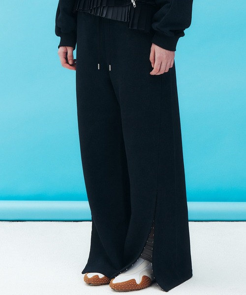 LE CIEL BLEU（ルシェルブルー）の「トラックパンツ / Track Pants（その他パンツ・レディース・グレー/ブラック/ピンク・36/38）」の7枚目の写真