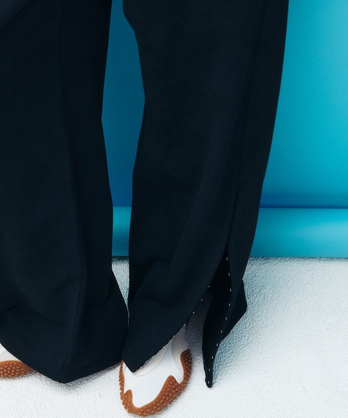 LE CIEL BLEU（ルシェルブルー）の「トラックパンツ / Track Pants（その他パンツ・レディース・グレー/ブラック/ピンク・36/38）」の6枚目の写真