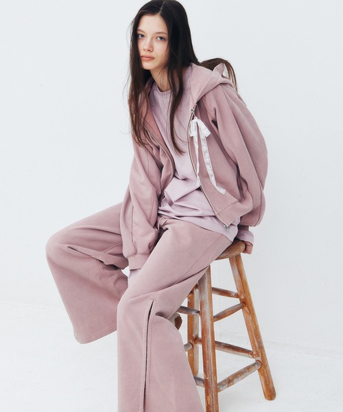 LE CIEL BLEU（ルシェルブルー）の「トラックパンツ / Track Pants（その他パンツ・レディース・グレー/ブラック/ピンク・36/38）」の17枚目の写真