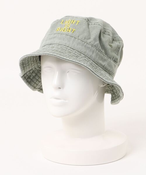 WILD THINGS（ワイルドシングス）の「【WILDTHINGS】PIGMENT HAT（ハット・メンズ・ブルー/ブラック/オリーブ・FREE）」の2枚目の写真