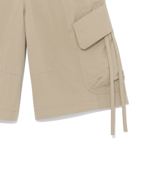 THECOLDESTMOMENT（ザコールデストモーメント）の「TCM ripstop strap cargo half pants (beige)（その他パンツ・レディース・その他・SMALL/MEDIUM/LARGE）」の5枚目の写真