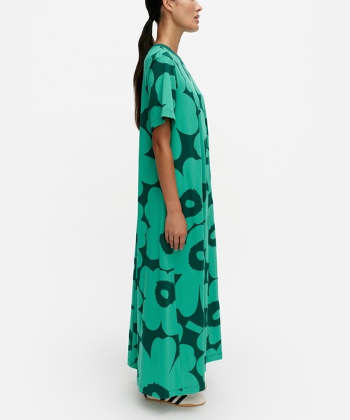 marimekko(マリメッコ)の「Sh Koostua Unikko / Dress(ワンピース・レディース・グリーン・X-SMALL/SMALL/MEDIUM/LARGE/XX-SMALL)」の2枚目の写真