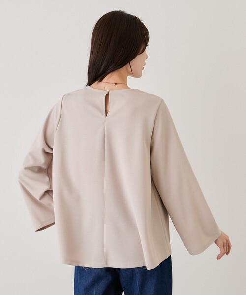 Jayro（ジャイロ）の「カットジョーゼットプルオーバー（その他トップス・レディース・ベージュ/ネイビー/ホワイト系その他/ブラック・M）」の19枚目の写真