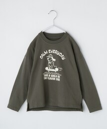 THE SHOP TK （ザ ショップ ティーケー ）の「【110-160】長袖プリントアソートT（Tシャツ/カットソー）」