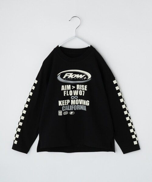 THE SHOP TK (ザ ショップ ティーケー )の「【110-160】長袖プリントアソートT(Tシャツ/カットソー・キッズ・オフホワイト/ブラック/ベージュ系その他6/ブラック系その他4/ブルー系5/アイボリー系・13/11/14/15 /16/12)」の2枚目の写真