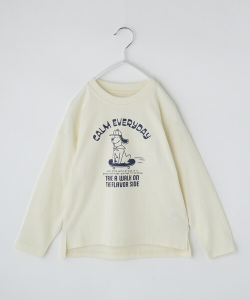 THE SHOP TK (ザ ショップ ティーケー )の「【110-160】長袖プリントアソートT(Tシャツ/カットソー・キッズ・オフホワイト/ブラック/ベージュ系その他6/ブラック系その他4/ブルー系5/アイボリー系・13/11/14/15 /16/12)」の7枚目の写真