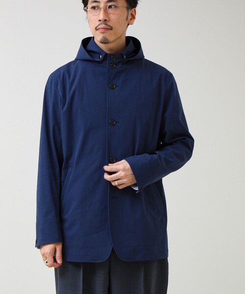 GLOSTER(グロスター)の「【GLOSTER名品アウター】スタンドフードブルゾン(ブルゾン・メンズ・ブラック/サックスブルー/ネイビー・L/M/S)」の21枚目の写真