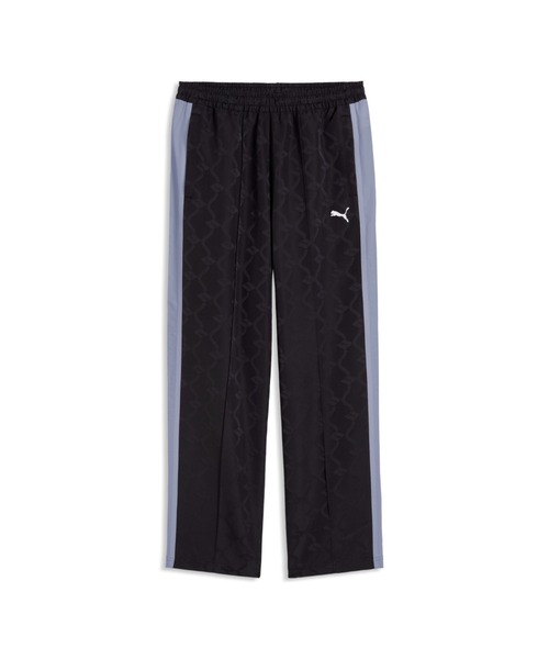 PUMA(プーマ)の「PUMA プーマ メンズ T7 ジャガードウーブン リラックスド オープン トラック(その他パンツ・メンズ・ブラック/ネイビー・XX-LARGE/X-LARGE/LARGE/MEDIUM/SMALL)」の2枚目の写真