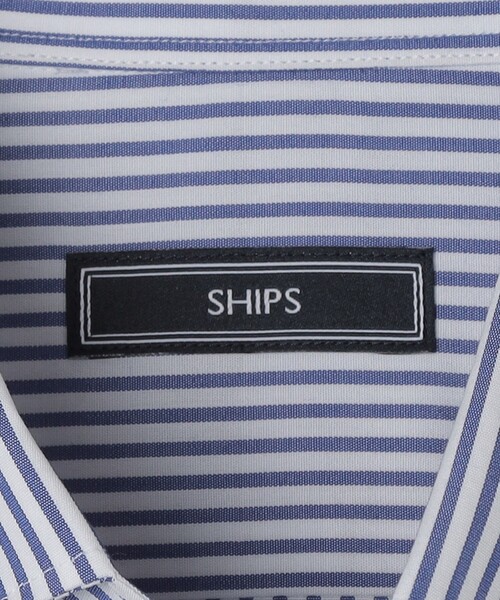 SHIPS(シップス)の「SHIPS: MADE IN JAPAN ロンドンストライプ イタリアン ボタンダウン シャツ(シャツ/ブラウス・メンズ・ネイビー・38/39/40/41)」の16枚目の写真