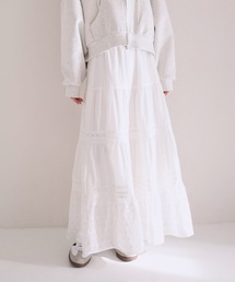 archives | コットンレースティアードスカート(スカート)