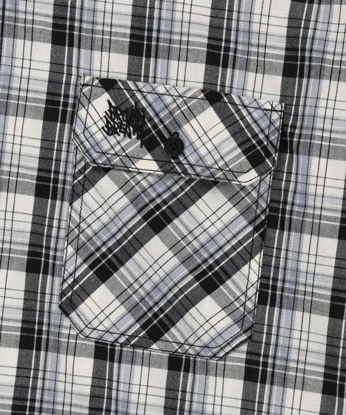 BROWNBREATH（ブラウンブレス）の「CHECK HOOD SHIRTS - BLACK（シャツ/ブラウス・レディース・その他・SMALL/MEDIUM/LARGE/X-LARGE）」の5枚目の写真
