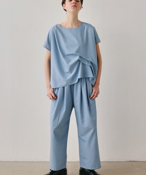 Kelen(ケレン)の「「KELEN / ケレン」ジャガードゴムウエストパンツ(その他パンツ・レディース・グレー/ブラウン/ブラック/サックスブルー・S/M)」の9枚目の写真