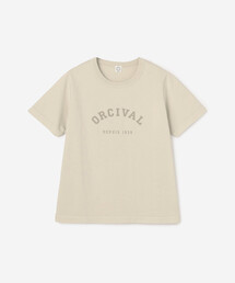 ORCIVAL | ジャージーニット コンパクトプリントTシャツ WOMEN